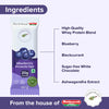 Blueberry Protein Bars - No added Sugar , High Protein