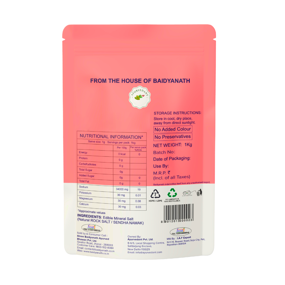 Himalayan Pink Rock Salt