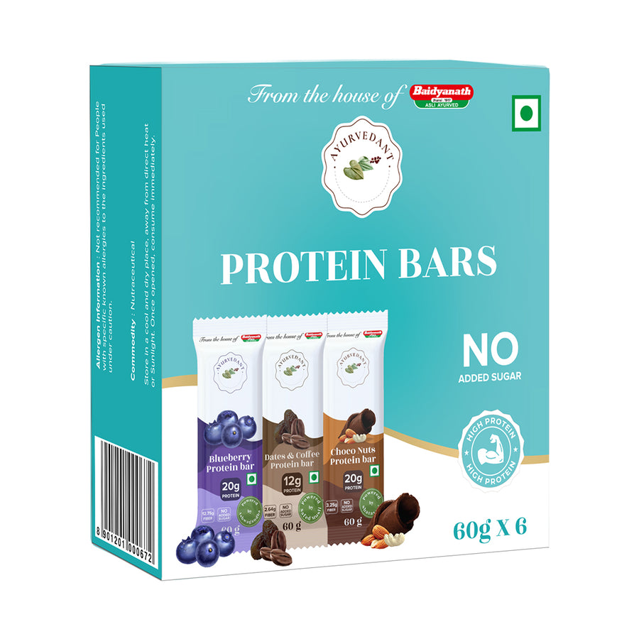 Protein Bars Combo Pack (Pack of 6)