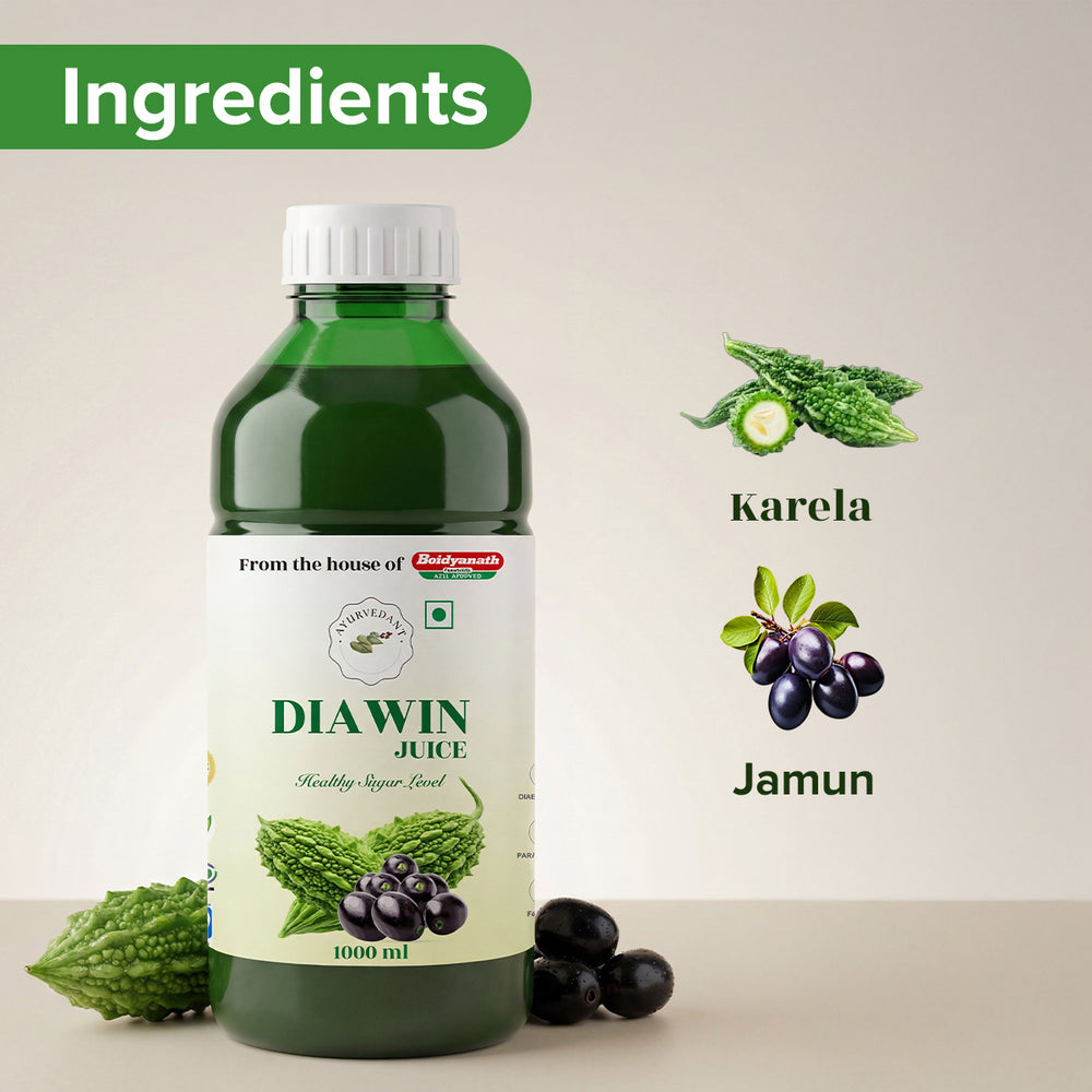 Diawin Juice – Jamun & Karela  Herbs for Blood Sugar Support