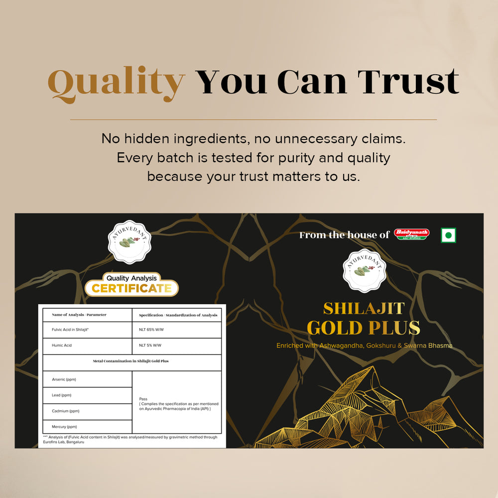 Shilajit Gold Plus Resin 20gm