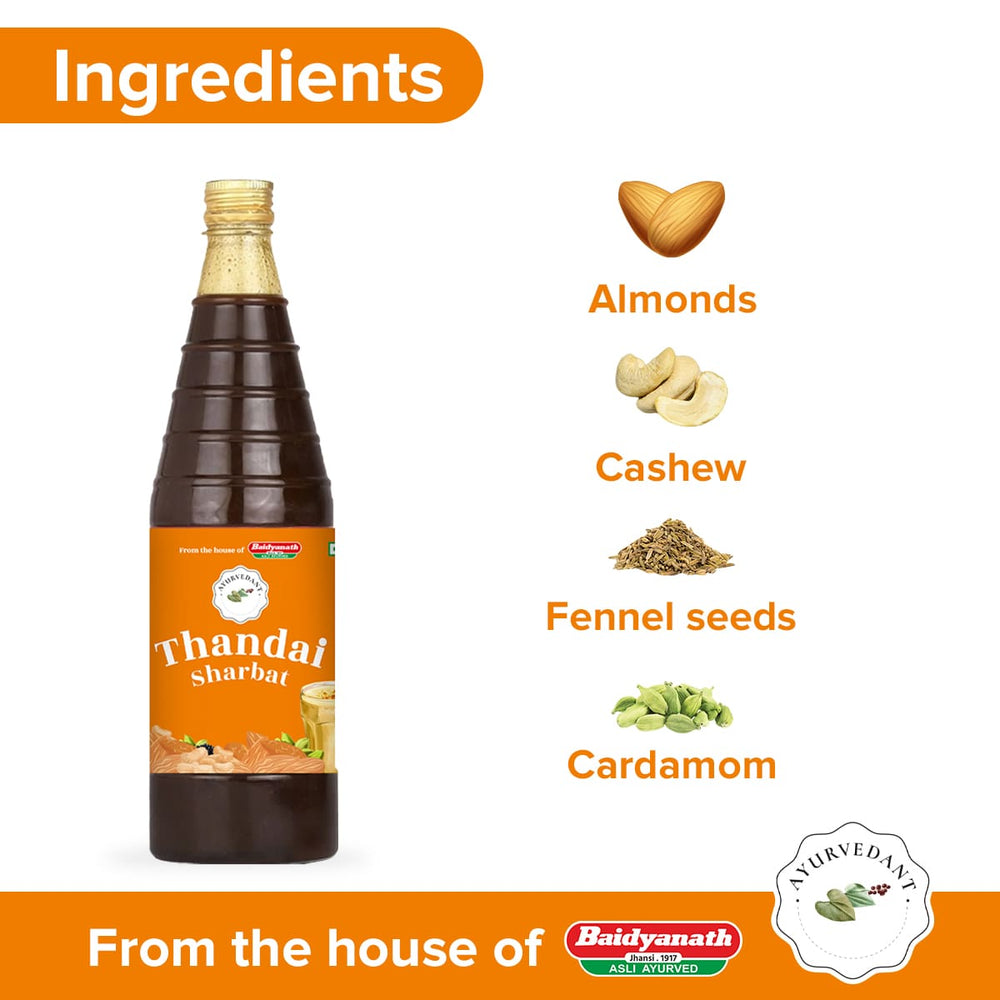 Thandai Sharbat (750 ml)