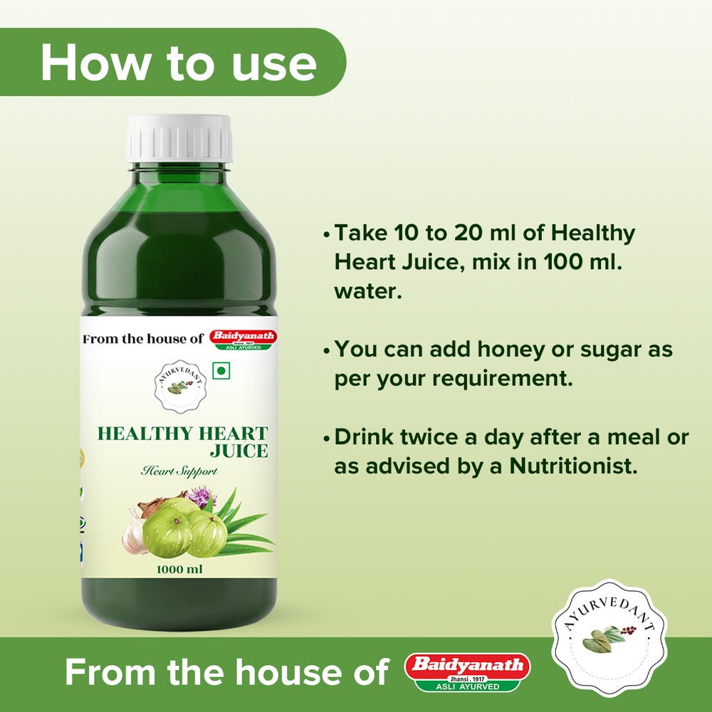 Healthy Heart Juice – Arjuna & Jatamansi for Heart Health