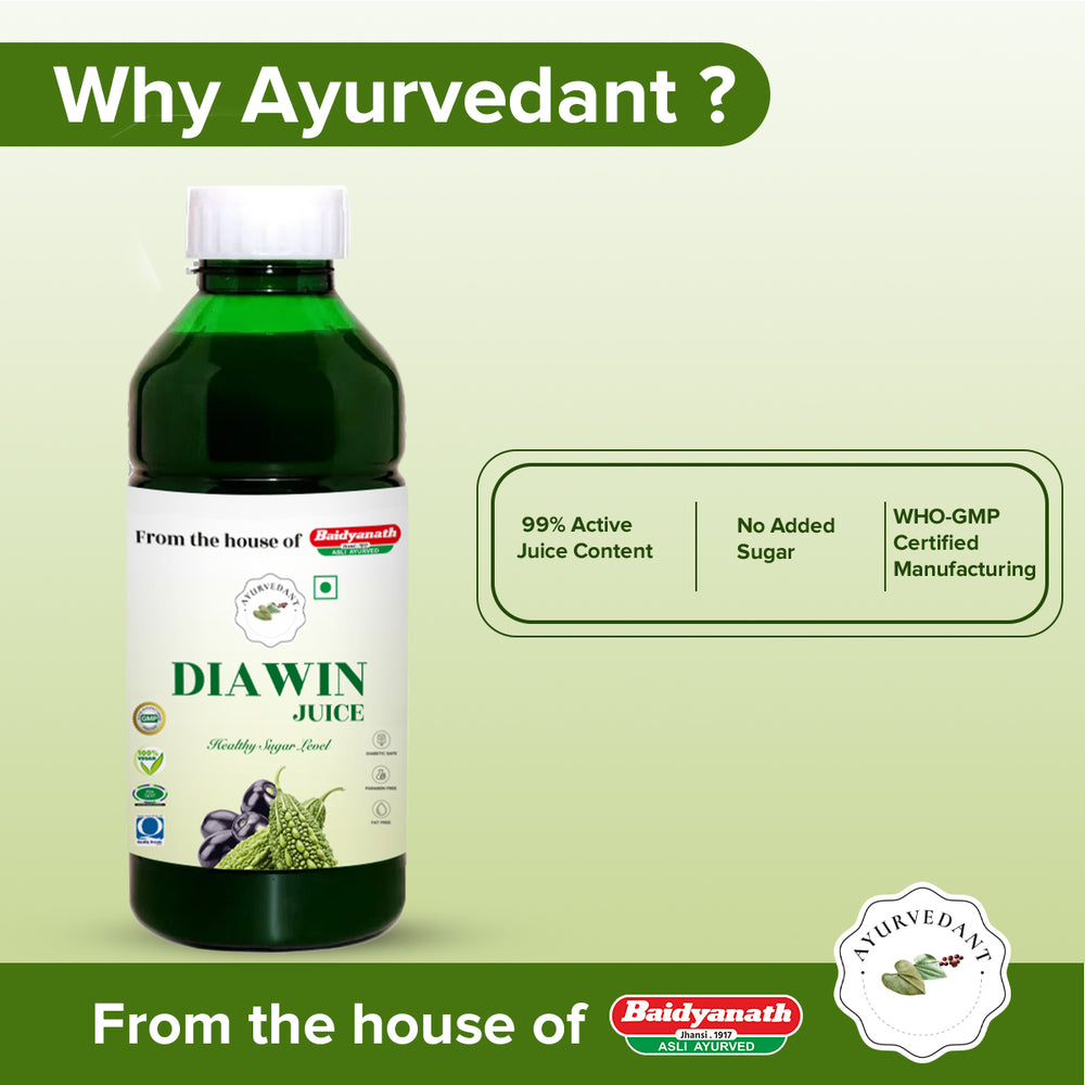 Ayurvedant Diawin juice -Helps in blood sugar