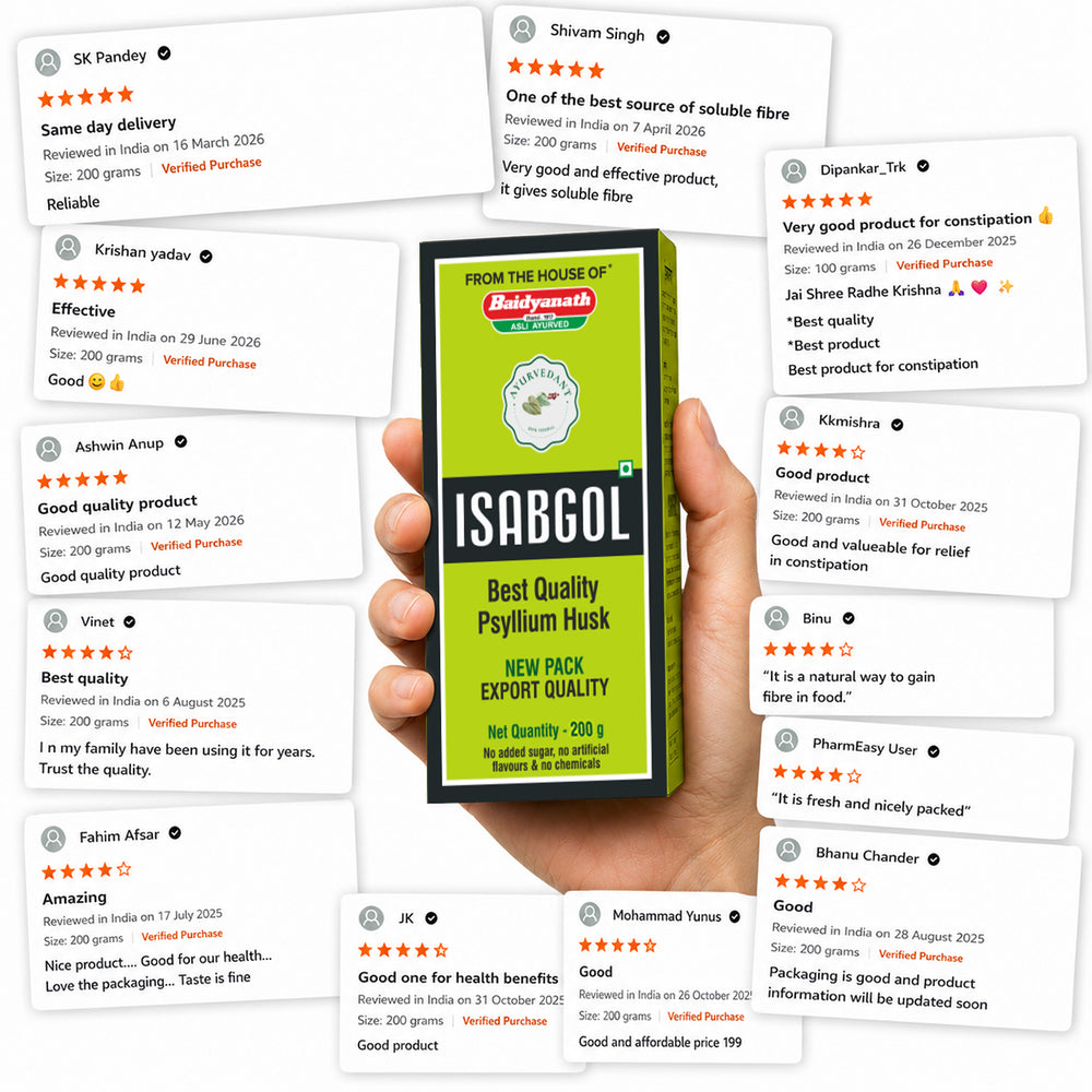 Isabgol Psyllium Husk Powder 200 Gm