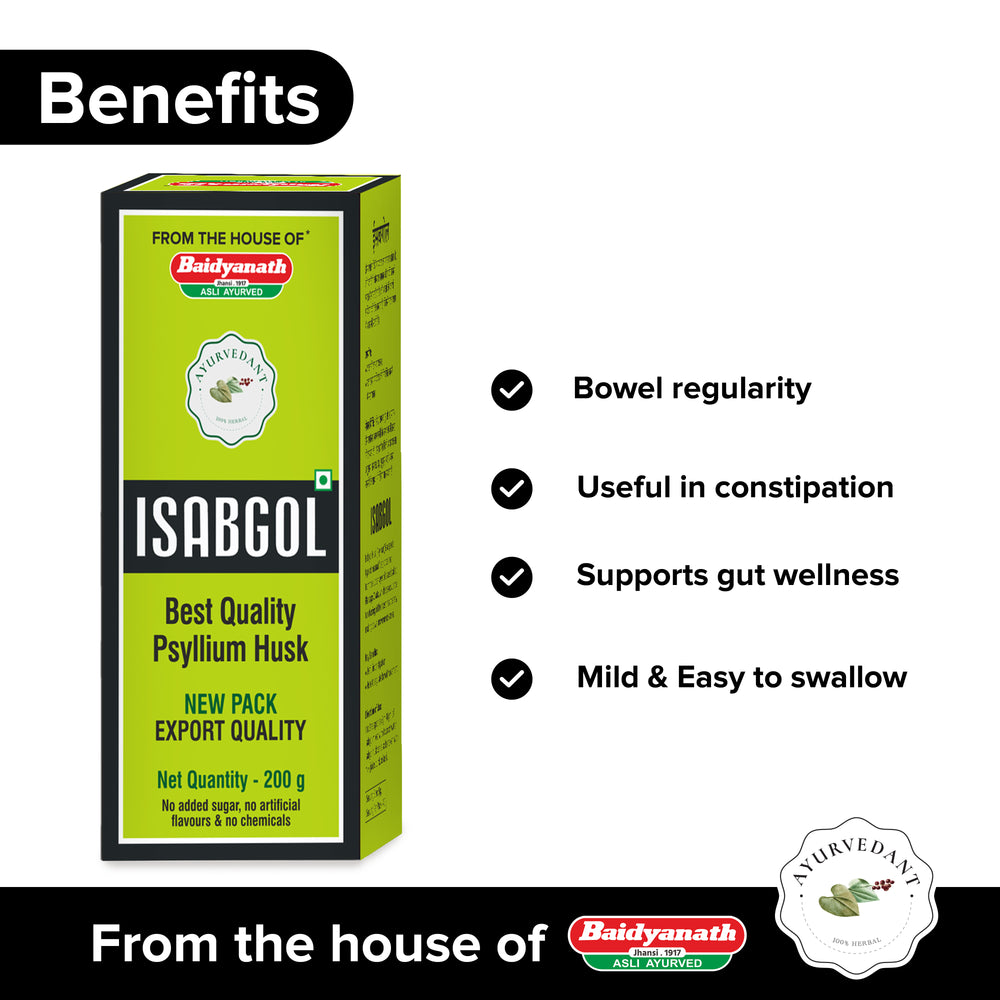 Isabgol Psyllium Husk Powder 200 Gm