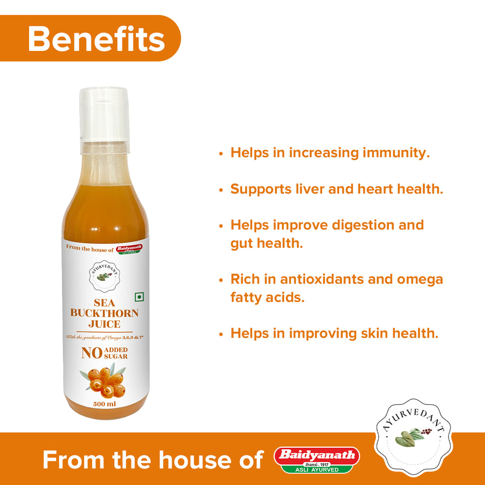Seabuckthorn juice