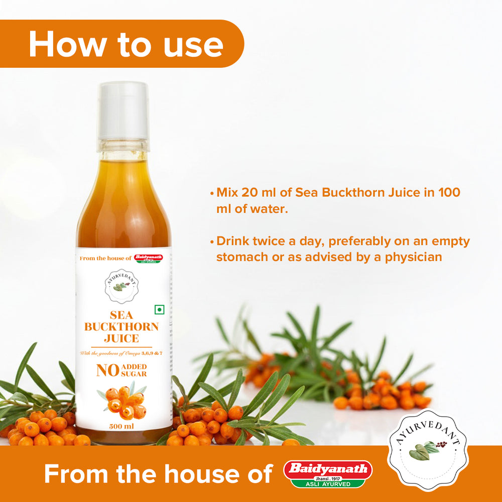 Seabuckthorn juice