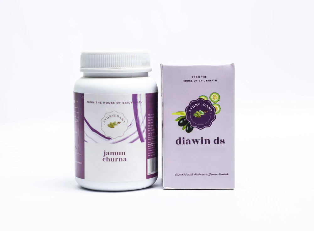Diabetes Support Combo (Jamun Churna + Diawin DS)