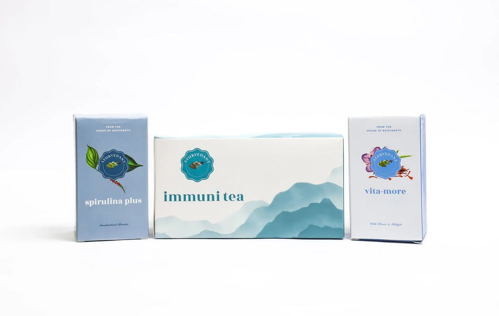 Complete Wellness Combo (Spirulina + ImmuniTea + VitaMore)