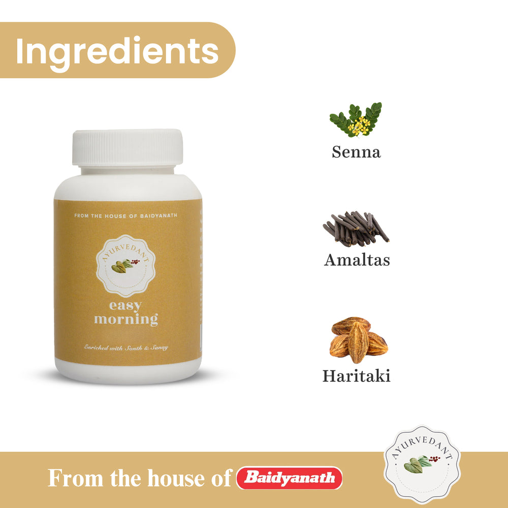 Easy Morning Tablet – Natural Bowel Regulator