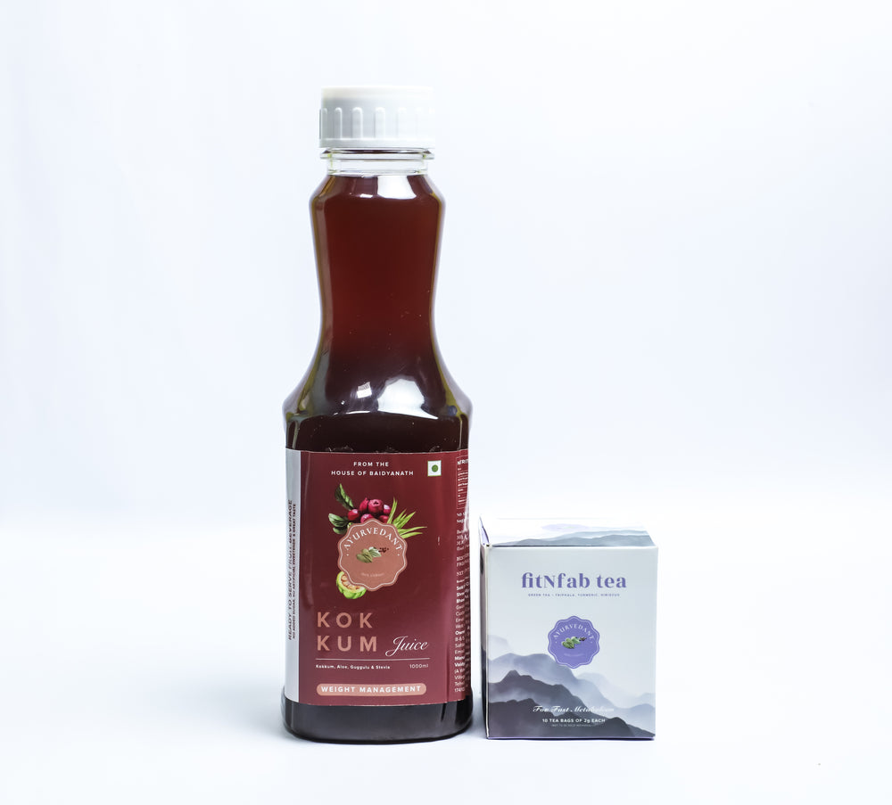 Weight Wellness Combo (Kokum Juice + fitNfab Tea)