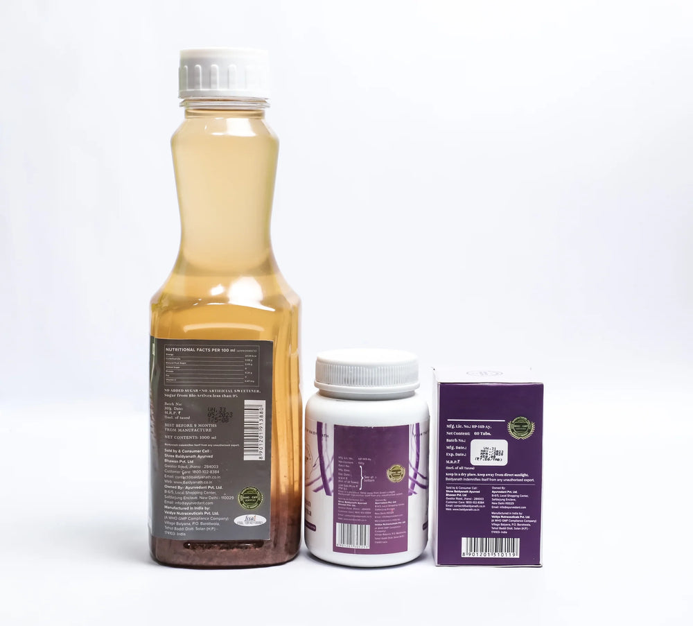 Blood Sugar Management Trio (Jamun Karela Juice + Churna + Diawin DS)