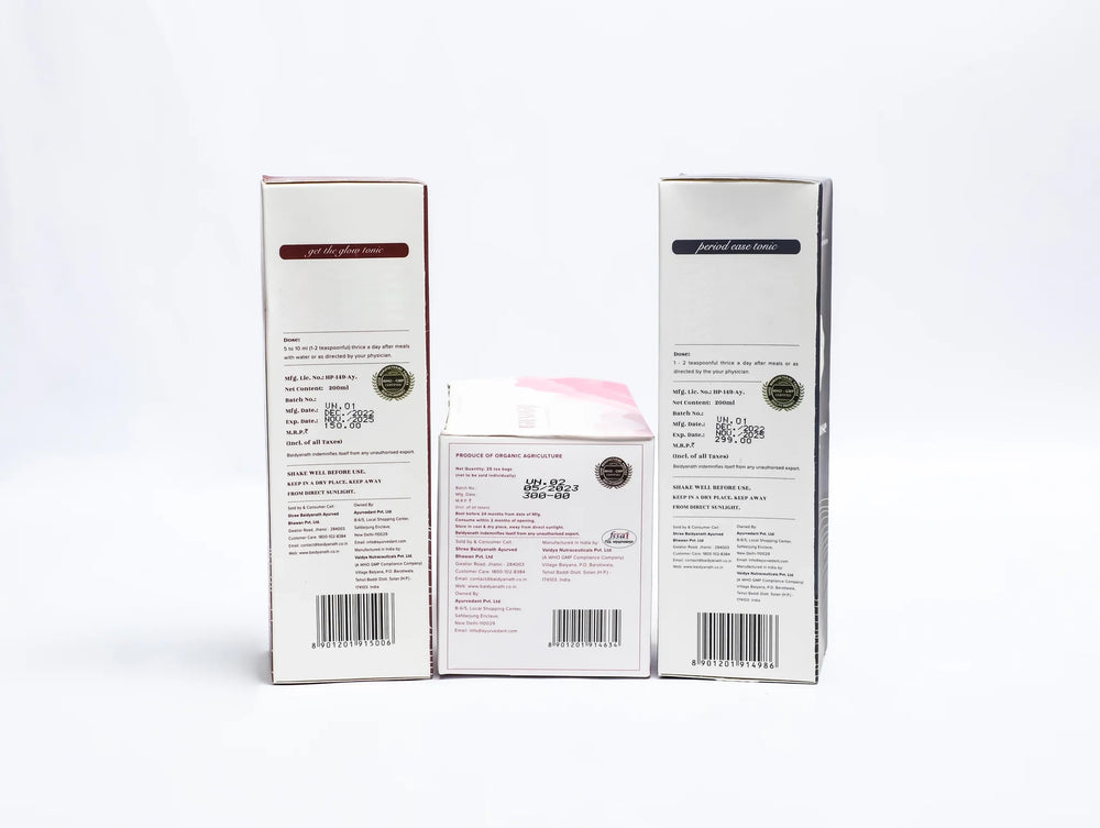 Women Wellness Combo (Glow Tonic + Detox Tea + Period Ease Elixir)