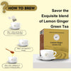 Lemon Ginger Green Tea - Ayurvedant